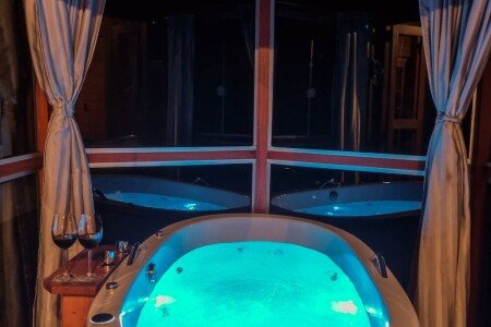 Casa 1 quarto, com jacuzzi