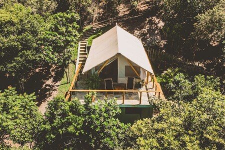 Chalé 1 quarto, com ar condicionado