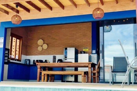 Casa 1 quarto, com piscina