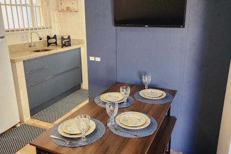 Casa 1 quarto, com ar condicionado