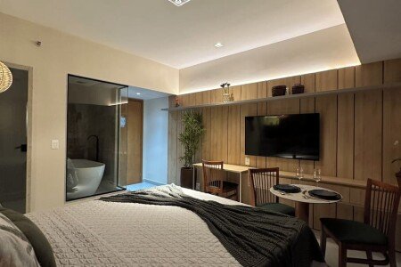 Apartamento 1 quarto, com ar condicionado