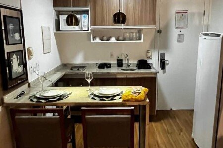 Apartamento 1 quarto, com ginásio