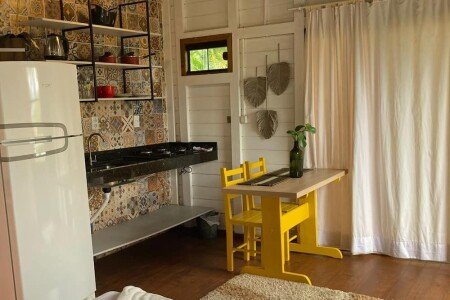 Chalé 1 quarto, com jacuzzi