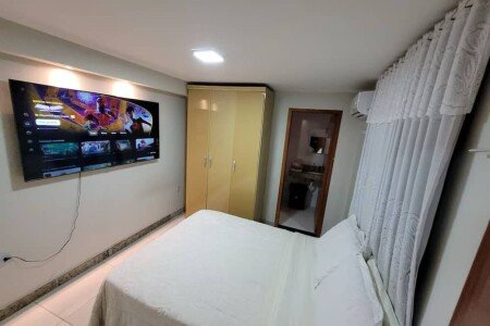 Apartamento 1 quarto, com ar condicionado