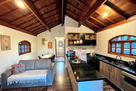 Chalé 1 quarto, com wifi