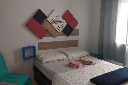 Apartamento 1 quarto, com ar condicionado