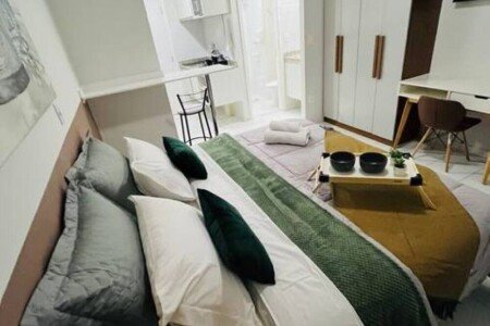 Apartamento 1 quarto, com piscina