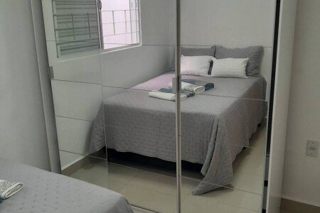 Casa 1 quarto, com ar condicionado