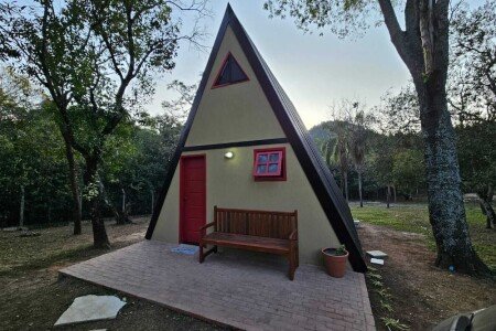 Chalé 1 quarto, com wifi