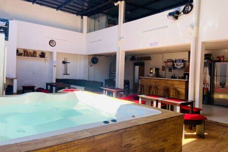 Casa 1 quarto, com jacuzzi