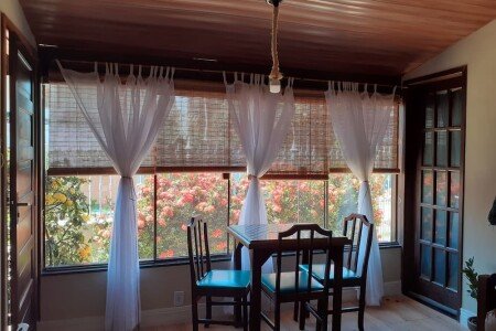 Casa 1 quarto, com jardim