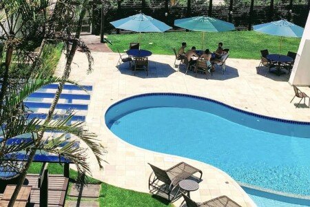 Apartamento 1 quarto, com piscina