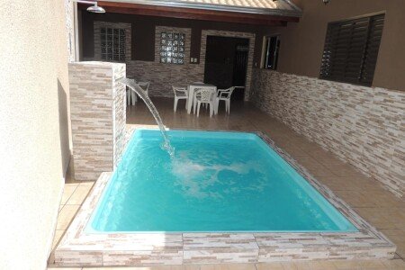 Casa 1 quarto, com piscina