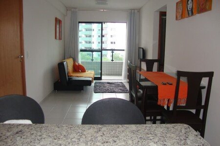 Apartamento 1 quarto, com piscina