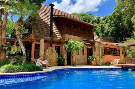 Casa 1 quarto, com jacuzzi