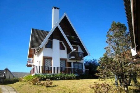 Casa 1 quarto, com jardim