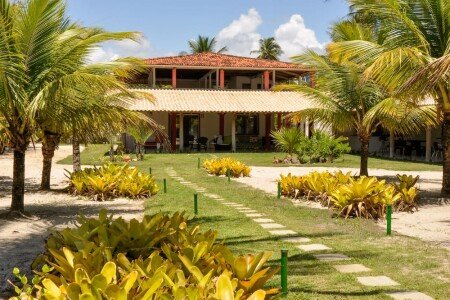 Casa 1 quarto, com jardim