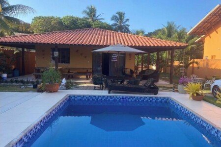 Casa 1 quarto, com piscina