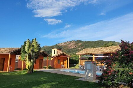 Casa 1 quarto, com piscina