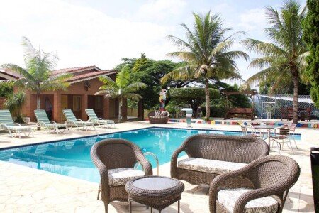 Casa 1 quarto, com piscina