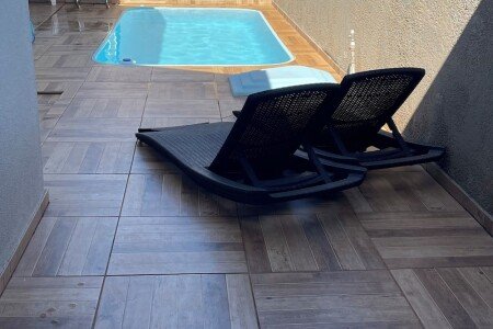 Casa 1 quarto, com piscina