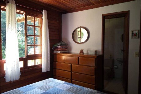 Casa 1 quarto, com jardim