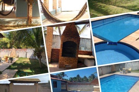 Casa 1 quarto, com piscina