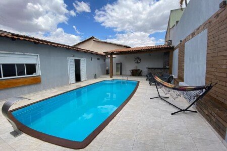 Casa 1 quarto, com piscina