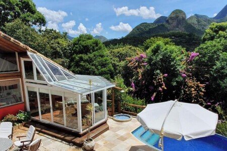 Casa 1 quarto, com piscina