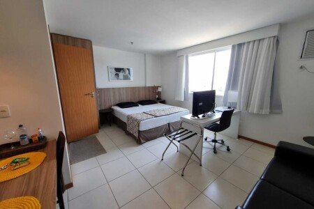 Apartamento 1 quarto, com piscina