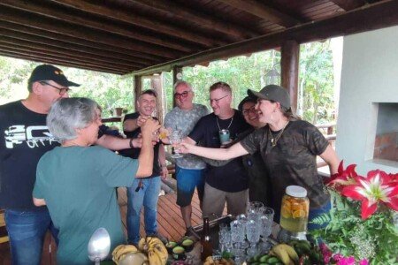 Casa 1 quarto, com jardim