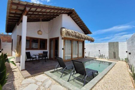 Casa 1 quarto, com piscina