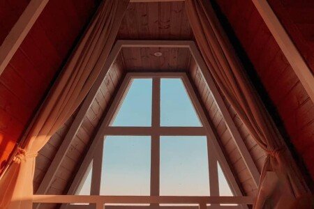 Chalé 1 quarto, com jardim