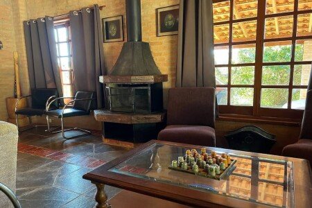 Casa 1 quarto, com piscina