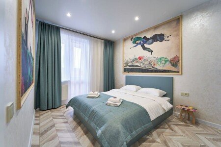 Appartement design, 2 chambres, avec climatisation