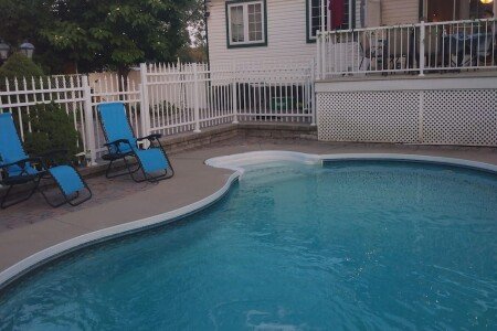 Gîte 1 chambre, avec piscine