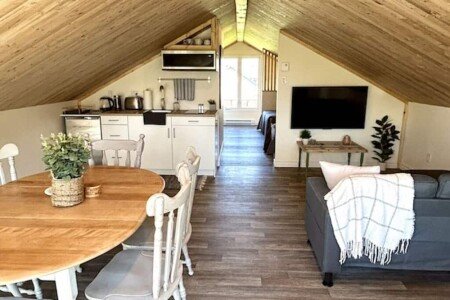 Apartment 2 bedrooms, with garden