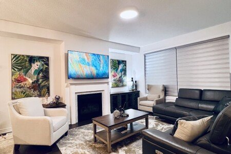 Maison design, 4 chambres, avec climatisation