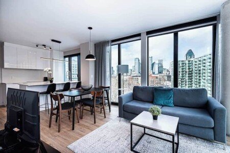 Appart'Hotel design, 2 chambres, avec climatisation