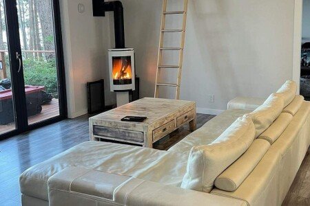 House 4 bedrooms, with fireplace