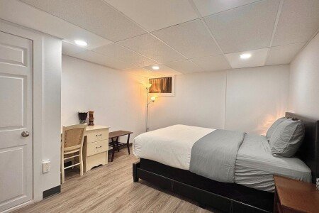 Apartment 1 bedroom, with garden