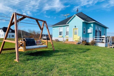 Chalet 2 chambres, avec jardin