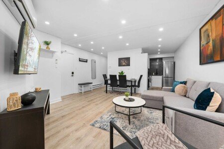 Appart'Hotel design, 2 chambres, avec climatisation