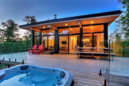 Chalet 3 chambres, avec jacuzzi