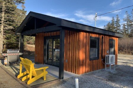 Chalet 1 chambre, avec jacuzzi