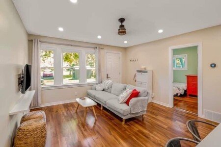 House 2 bedrooms, with garden