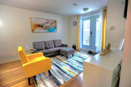 Appartement 2 chambres, avec jardin