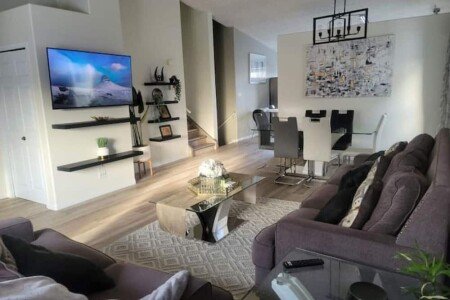 Maison 3 chambres, avec cheminée