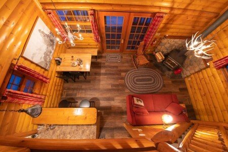 Chalet 1 bedroom, with fireplace