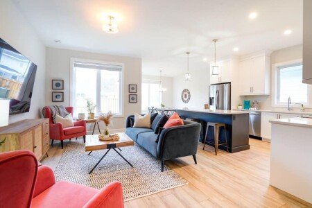 House 3 bedrooms, with air conditioning